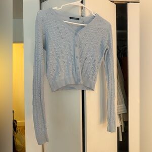 Brandy Melville Light Blue Cardigan